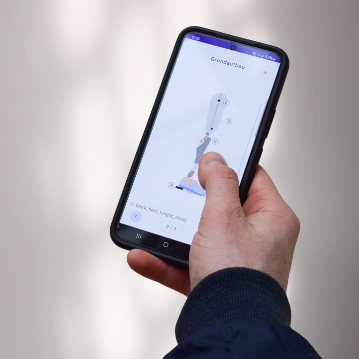 BAYOOMED Success Story Ottobock_Medizin App Entwicklung_connectgo.pro App Detail